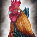 Rooster head